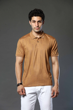 Brown Polo T-Shirt