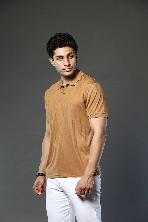 Brown Polo T-Shirt