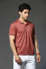 Printed Polo T-Shirt