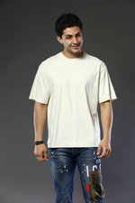 Round Neck Oversized Drop Shoulder T-Shirt