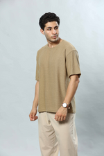 Round Neck Oversized Drop Shoulder T-Shirt