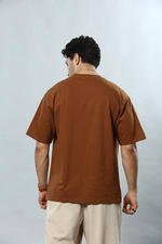 Round Neck Oversized Drop Shoulder T-Shirt