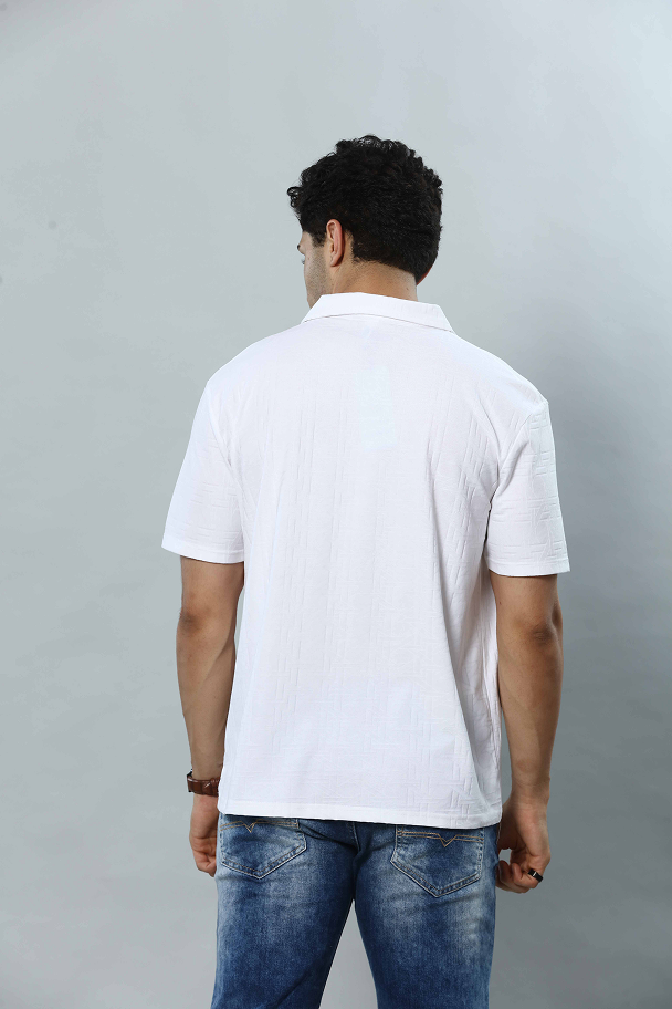 Polo Drop ShoulderT-Shirt