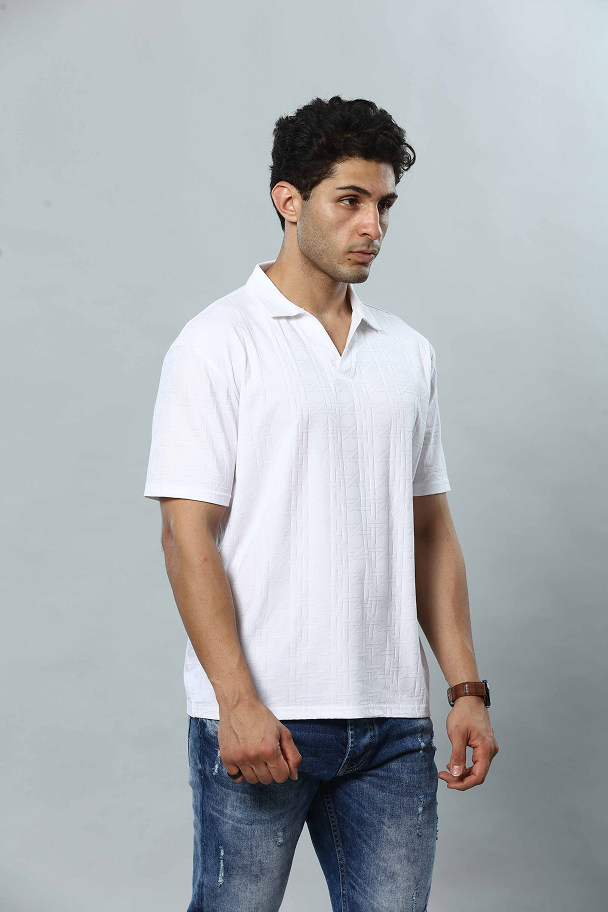 Polo Drop ShoulderT-Shirt