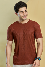 Printed Round Neck T-Shirt