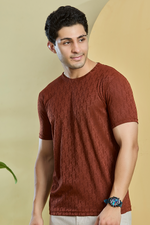 Printed Round Neck T-Shirt