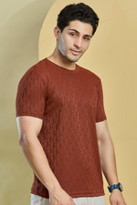 Printed Round Neck T-Shirt