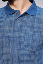 Airforce All Over Printed Polo Neck T-Shirt