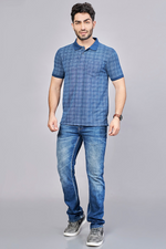 Airforce All Over Printed Polo Neck T-Shirt