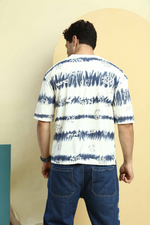 Graphic Print RoundNeck Oversized Drop Shoulder T-Shirt