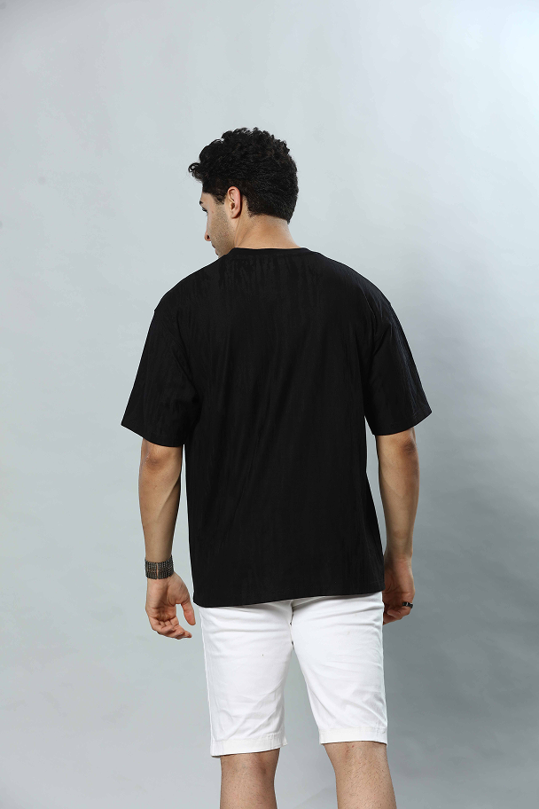 Round Neck Oversized Drop Shoulder T-Shirt