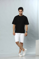 Round Neck Oversized Drop Shoulder T-Shirt