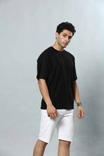 Round Neck Oversized Drop Shoulder T-Shirt