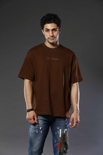 Round Neck Oversized Drop Shoulder T-Shirt