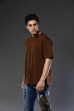 Round Neck Oversized Drop Shoulder T-Shirt
