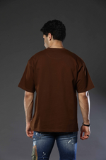 Round Neck Oversized Drop Shoulder T-Shirt