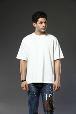 Round Neck Oversized Drop Shoulder T-Shirt