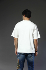 Round Neck Oversized Drop Shoulder T-Shirt