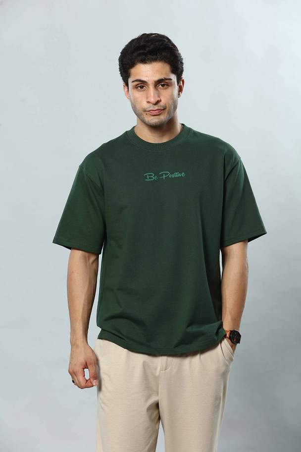 Round Neck Oversized Drop Shoulder T-Shirt