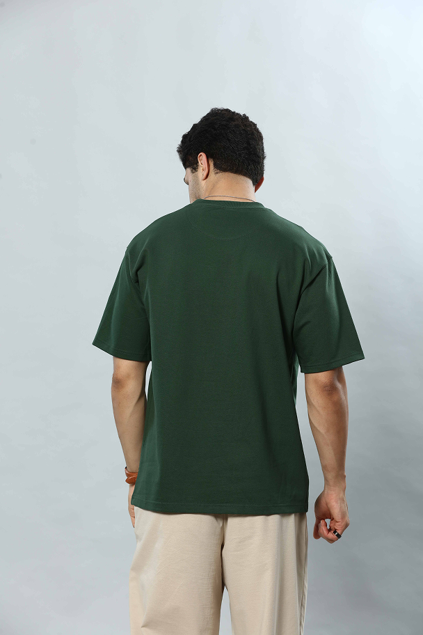 Round Neck Oversized Drop Shoulder T-Shirt