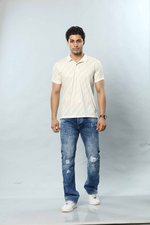 Printed Polo T-Shirt