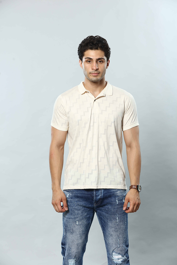 Printed Polo T-Shirt