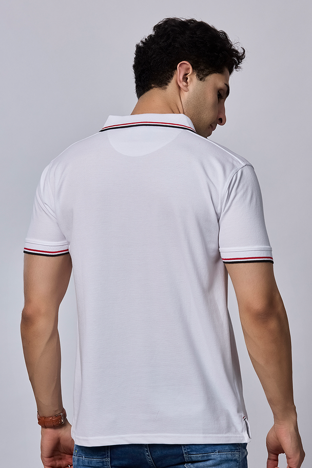 Solid Polo T-Shirt with Pocket