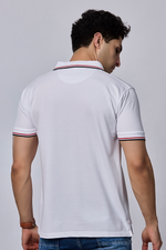 Solid Polo T-Shirt with Pocket