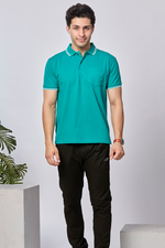 Solid Polo T-Shirt with Pocket