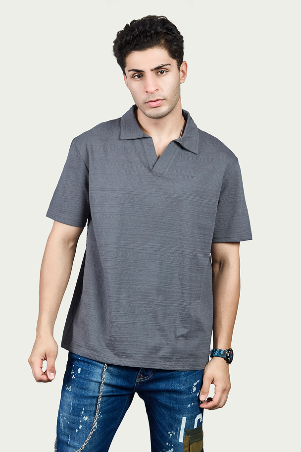 Polo Drop Shoulder T-Shirt