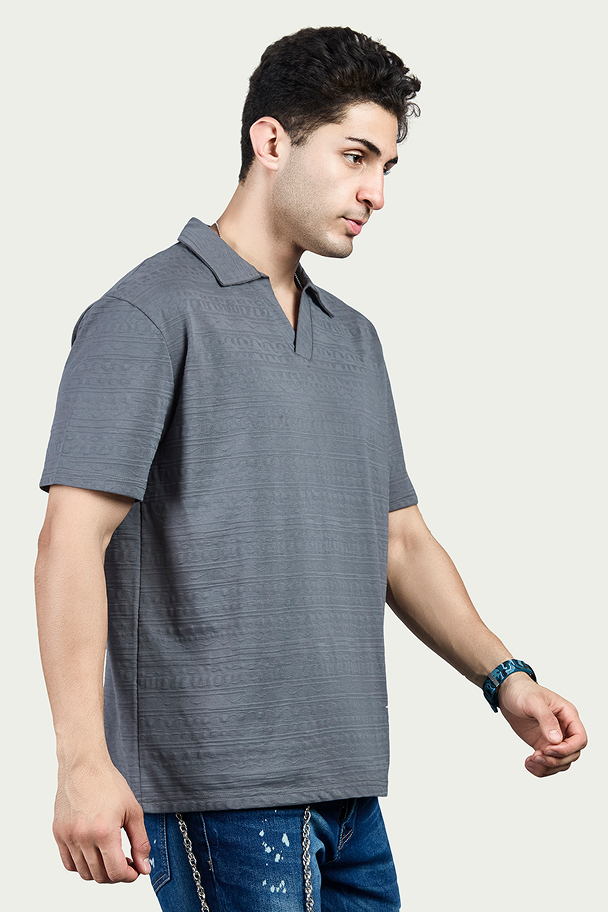 Polo Drop Shoulder T-Shirt