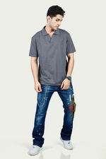 Polo Drop Shoulder T-Shirt