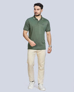 Interlock Polo Neck T-Shirt