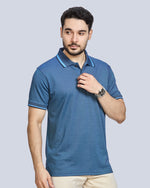 Interlock Polo Neck T-Shirt