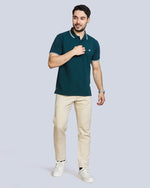 Polo Neck T-Shirt Without Pocket