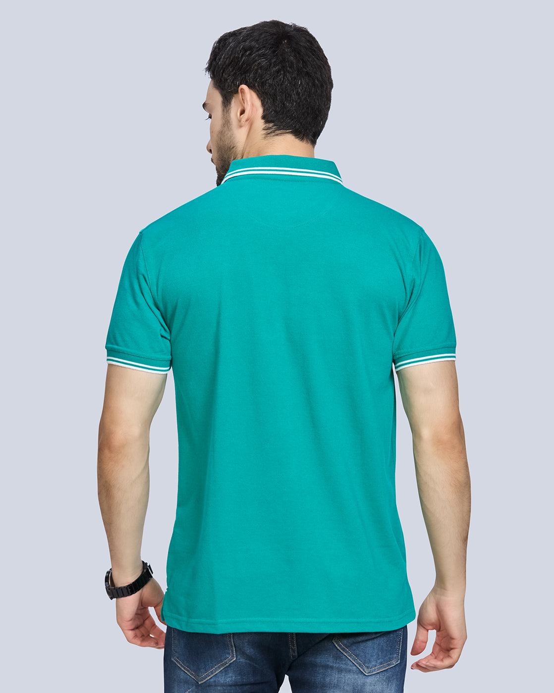 Polo Neck T-Shirt Without Pocket