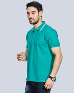 Polo Neck T-Shirt Without Pocket