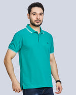 Polo Neck T-Shirt Without Pocket