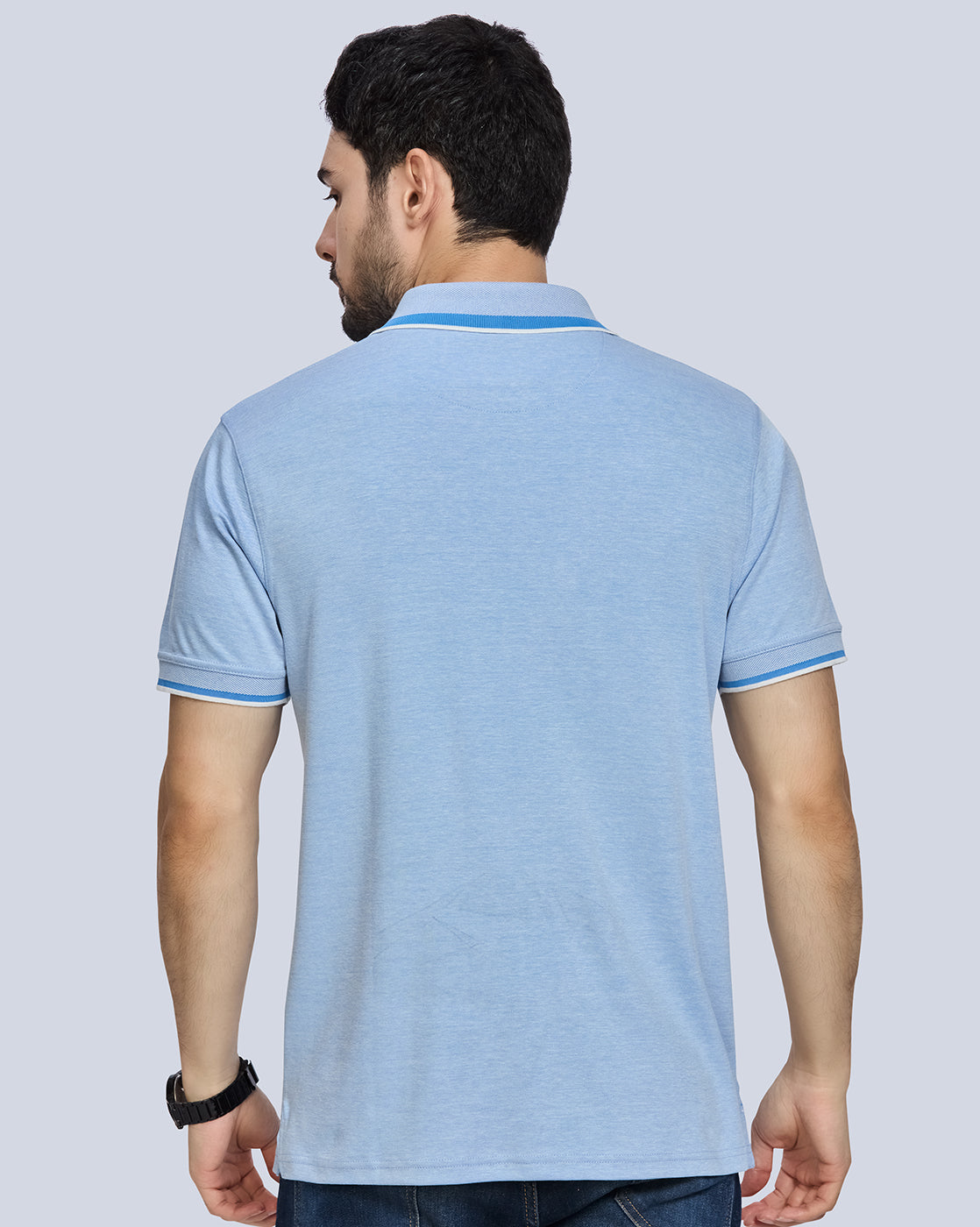 Polo Neck T-Shirt Without Pocket
