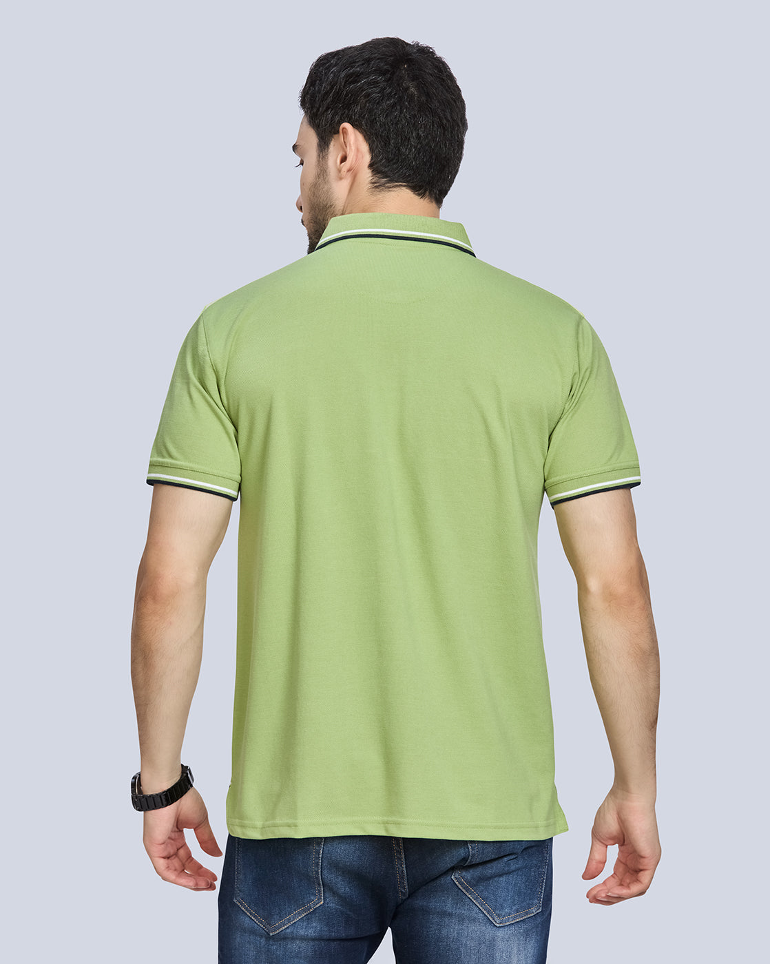 Polo Neck T-Shirt Without Pocket