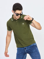 Polo Neck T-shirt Without Pocket