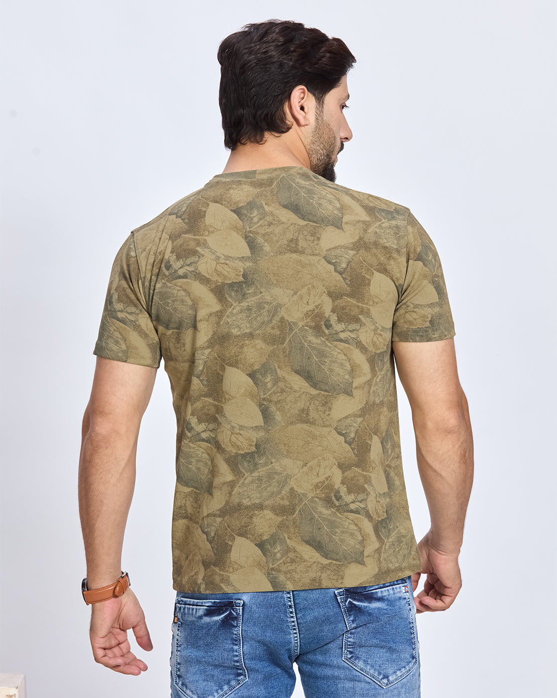 Printed Round Neck T-shirt