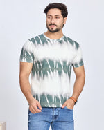 Dye Printed Round Neck T-Shirt