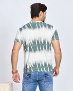 Dye Printed Round Neck T-Shirt