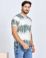 Dye Printed Round Neck T-Shirt