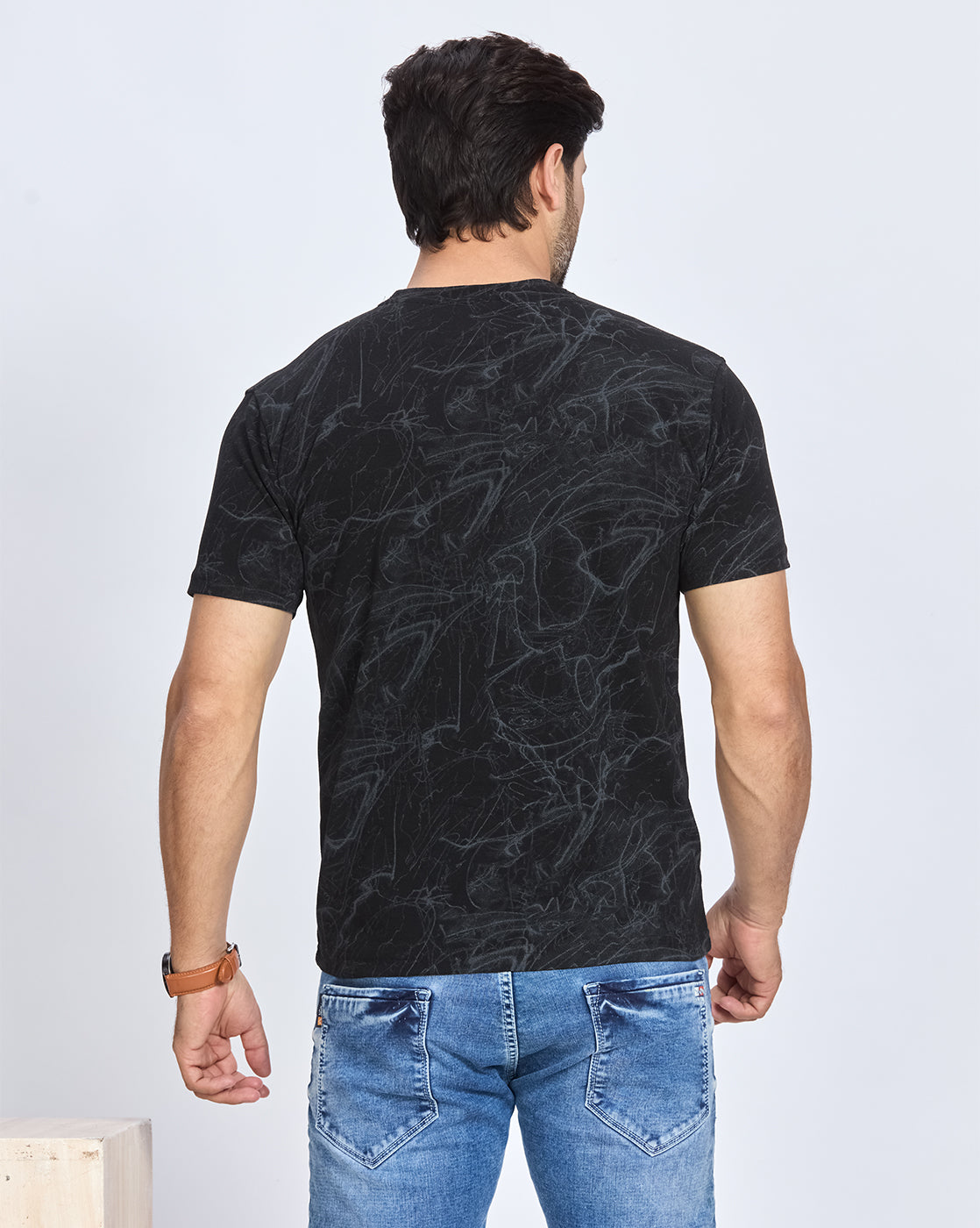 Printed Round Neck T-Shirt