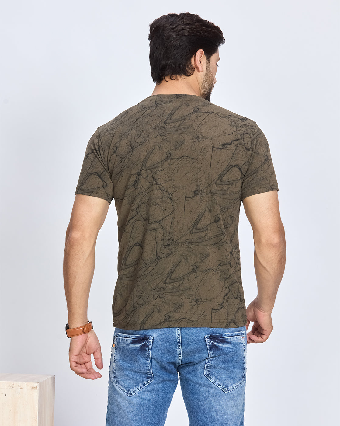 Printed Round Neck T-Shirt
