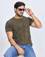 Printed Round Neck T-Shirt