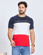 Navy Blue Round Neck T-Shirt