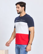 Navy Blue Round Neck T-Shirt